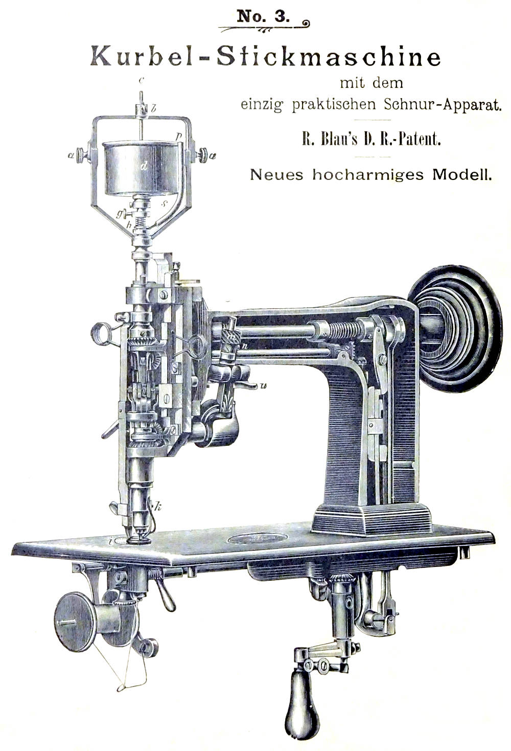 schirmer, blau - co: nr. 3